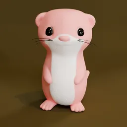 Cute Squirl - 3D Print