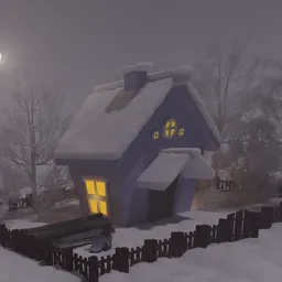 A Small House In The Fog