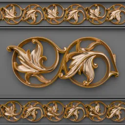 MK Trim Ornament Vol6 30