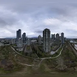 Overcast Sky City