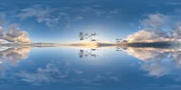 Infinite Real Sky - Cloudy Sunset