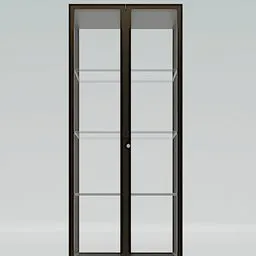 Milsbo, Glass door cabinet