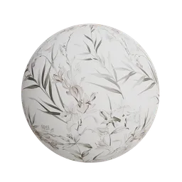 Floral wallpaper