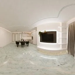 Modern Minimal Living Room Interior