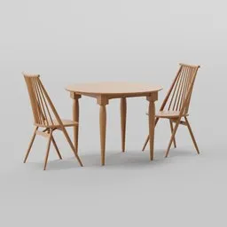 Table dining set 02