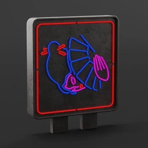 JAPANESE NEON SIGNS, Geisha