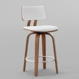 Counter Stool With Swivel