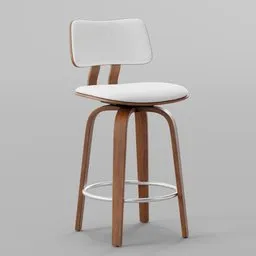 Counter Stool With Swivel