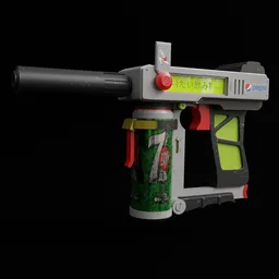 Vintage Stylized 7UP Gun