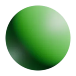 Green flat cardboard
