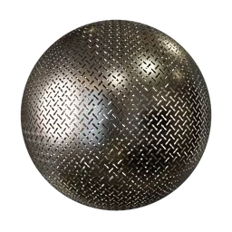 Perforated metal