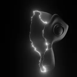 Wireframe Transition Effect