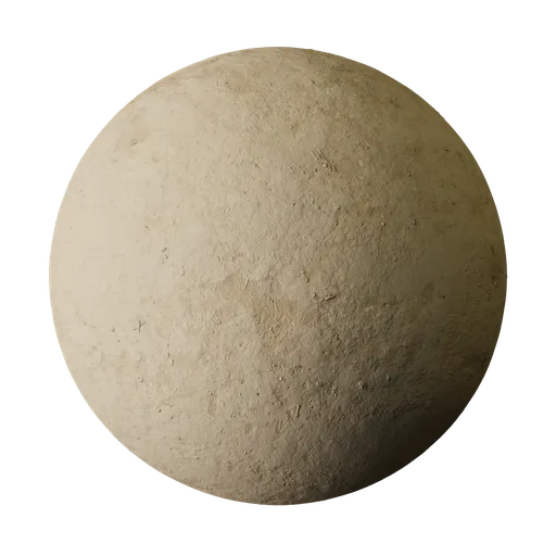 Smooth Compacted Beige Soil