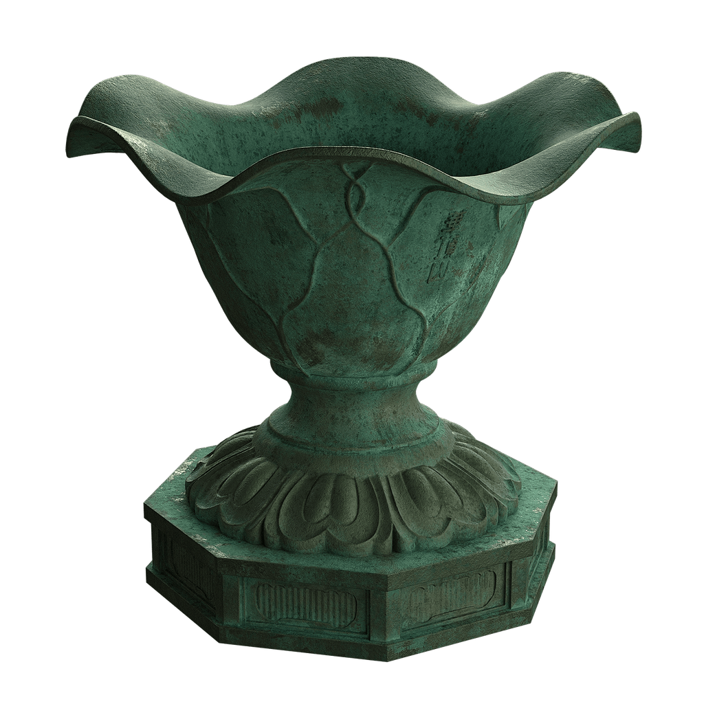 Small ceramic glossy vase decoration Vases models BlenderKit