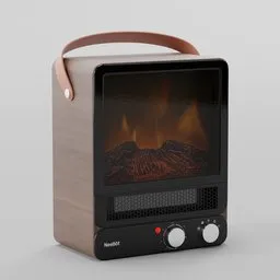 Fireplace emotional heater