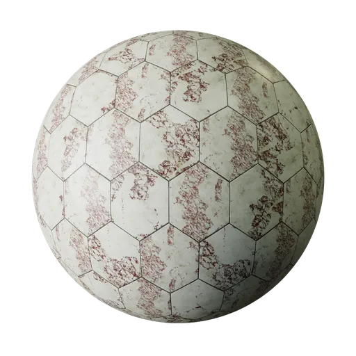 High-resolution PBR marble tiles texture for 3D rendering in Blender and other software.