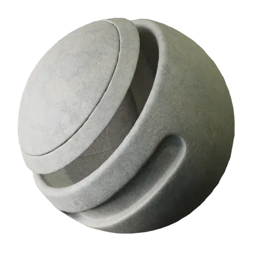 High-resolution PBR plaster material for 3D rendering in Blender, ideal for realistic scene texturing.