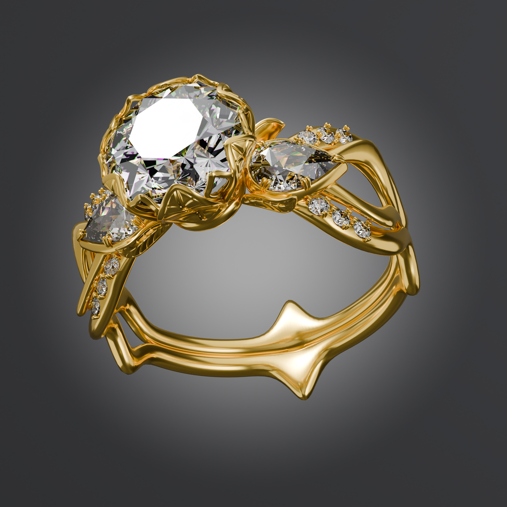Diamond Ring | FREE Interior Decorations models | Blendkit