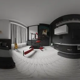 Modern Minimal Living Room Interior