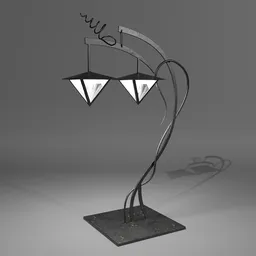 Exceptional garden lantern