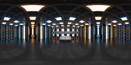 Studio Warm Blue Light - HDRi