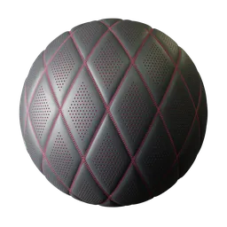 Leather Padded Diamond