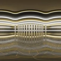 Abstract Warm Line - HDRi