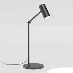 Black Adjustable Desk Lamp