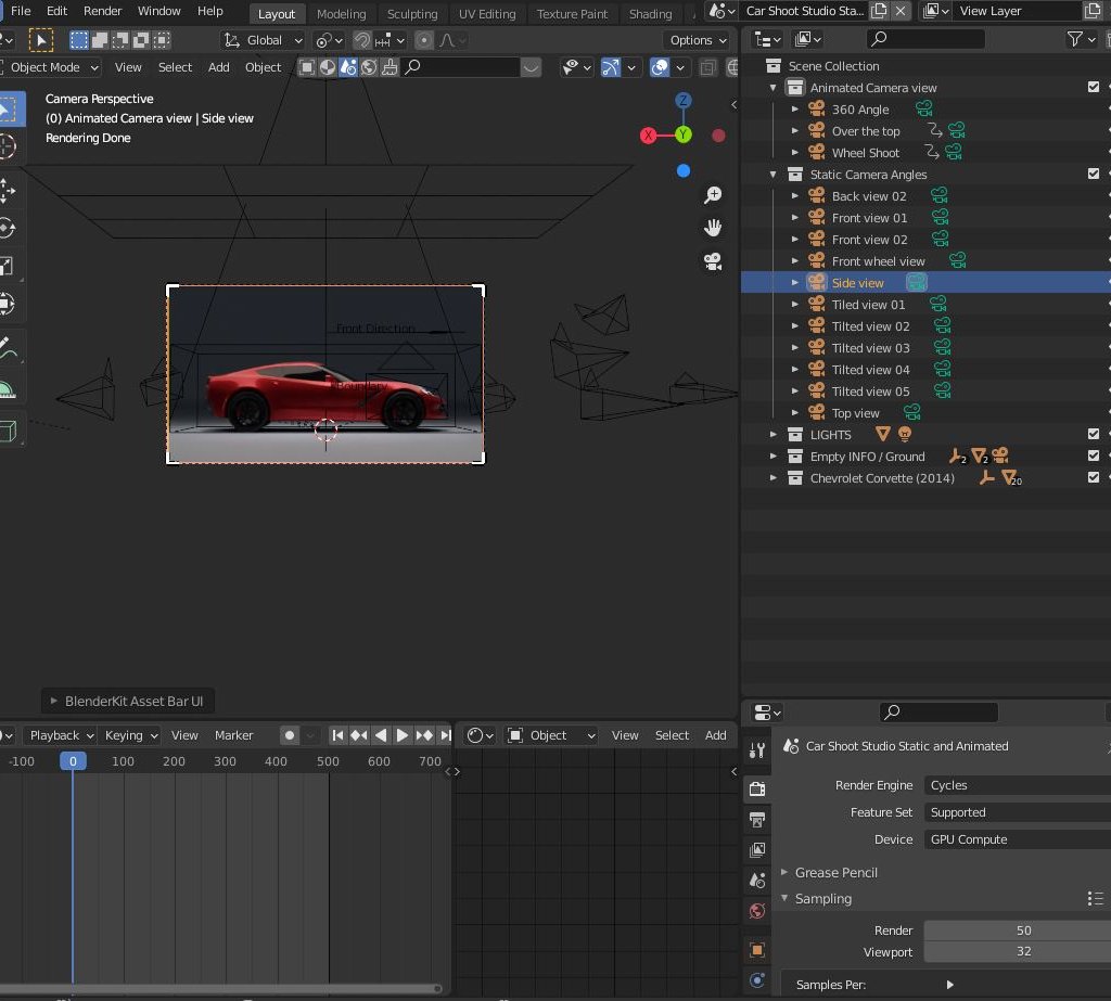 Simple Lighting | FREE Studio scenes | BlenderKit