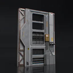 Scifi wall panel