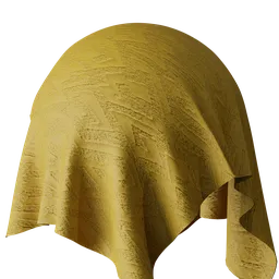 Graphical Gold Jacquard