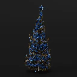 Christmas Tree Yellow Med