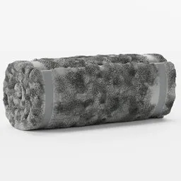 Rolled up towel