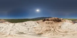 Realistic Terrain and Mountain Landscape