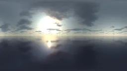 Dramatic Sunset Ocean