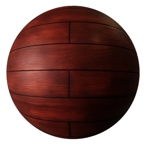 Wood Floor Dark Mahogany
