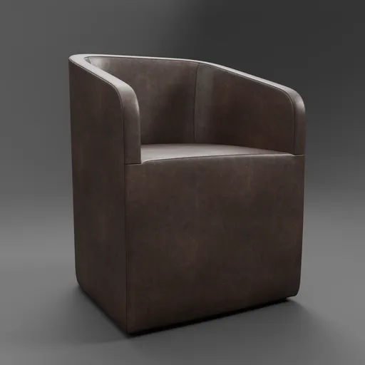 Ellison Barrelback Slope Armchair