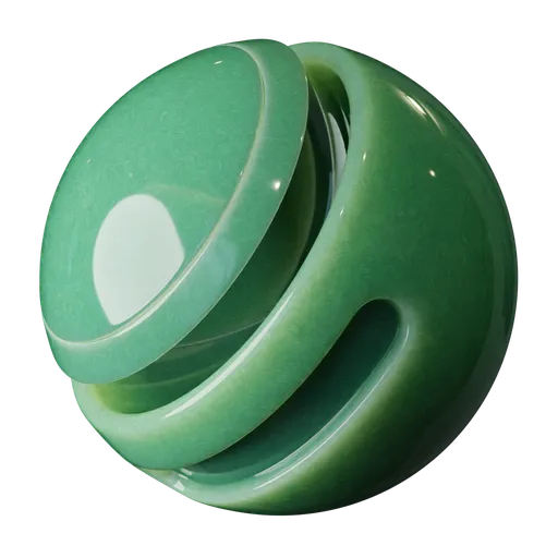 Procedural emerald jade texture with customizable colors, reflection, roughness control for PBR material in 3D apps.