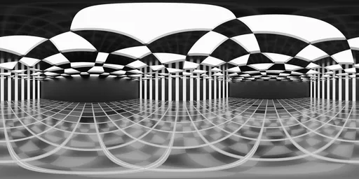 Geometric Grid HDRI | Studio HDRis | Blendkit