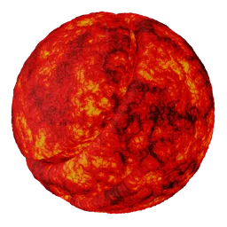 Inferno Solar Flare Crust Magma