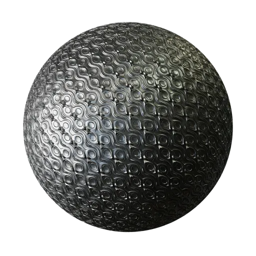 Procedural patterned clean metal