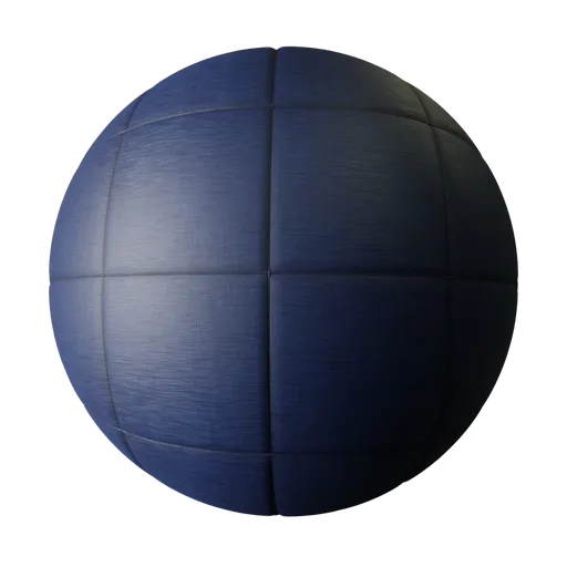 Fabric blue panels
