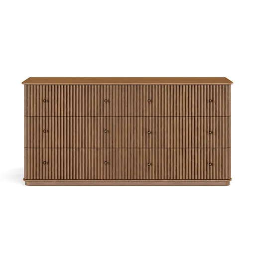 Ona Fluted Wood Dresser