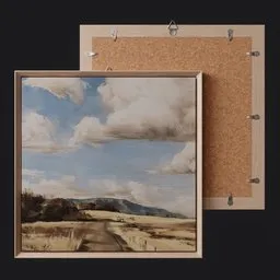 Painting Art Cloud / Picture Realistic