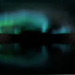 Aurora dark night