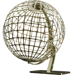 Golden ERTHE wireframe