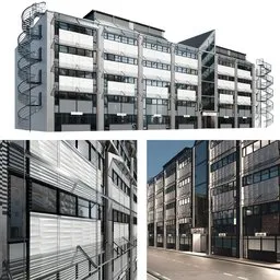 Oslo Modern Office Building Front Facade
