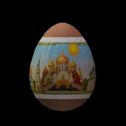 Traditional Orthodox Easter Egg