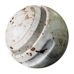 Polished Cream Terrazzo