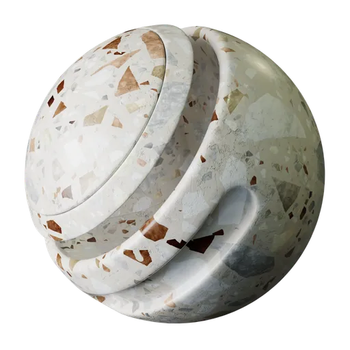 Polished Cream Terrazzo